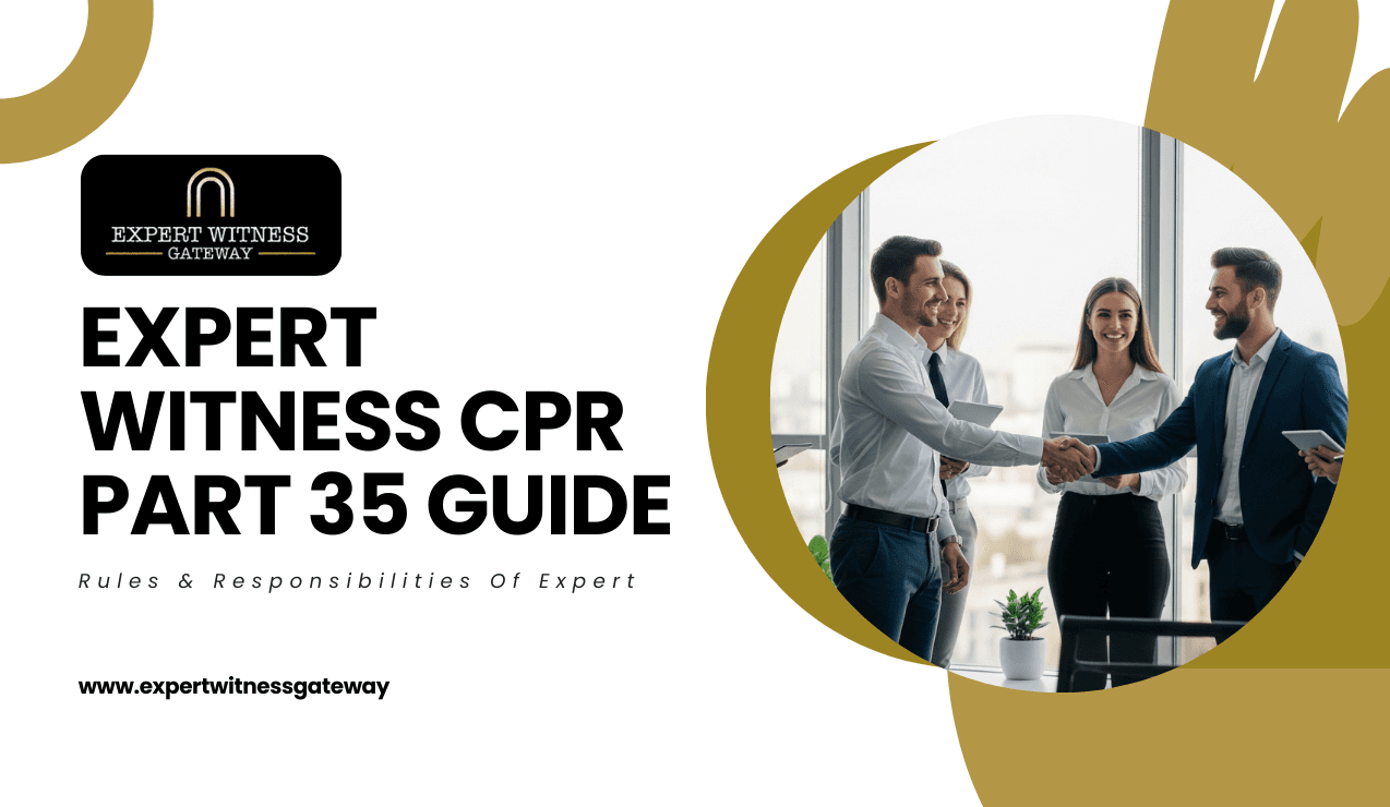 Expert Witness Rules & Responsibilities CPR Part 35 Explained Guide